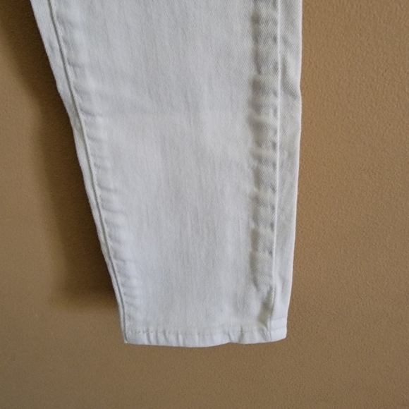 Bullhead | Denim White Low Rise Skinny Jeans White Size 5 - Picture 5 of 10